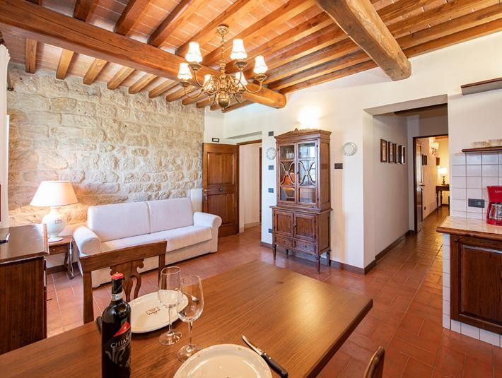 Castello Di Fulignano Soarzio Panoramic Apartment San Gimignano Exterior photo