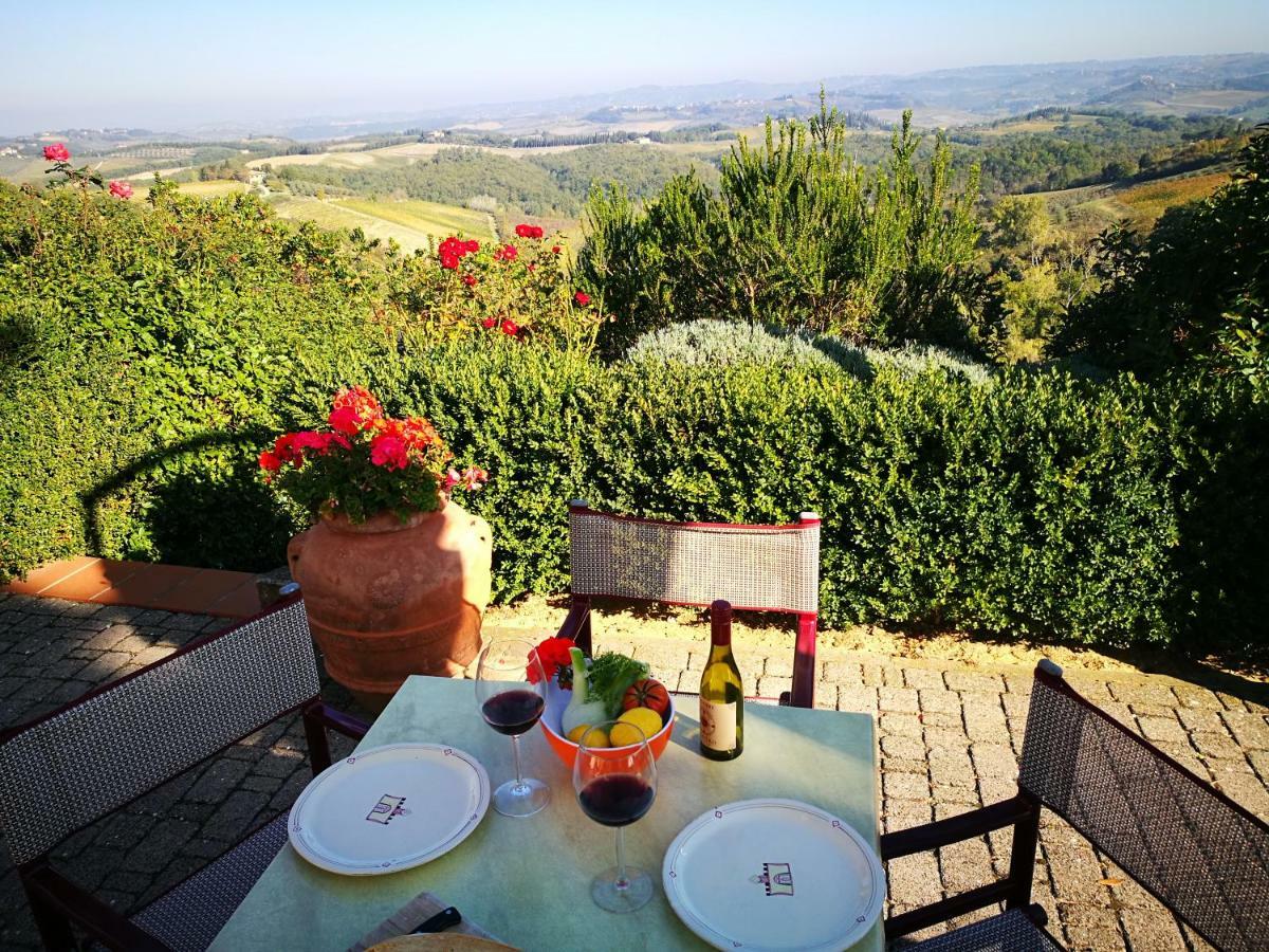 Castello Di Fulignano Soarzio Panoramic Apartment San Gimignano Exterior photo