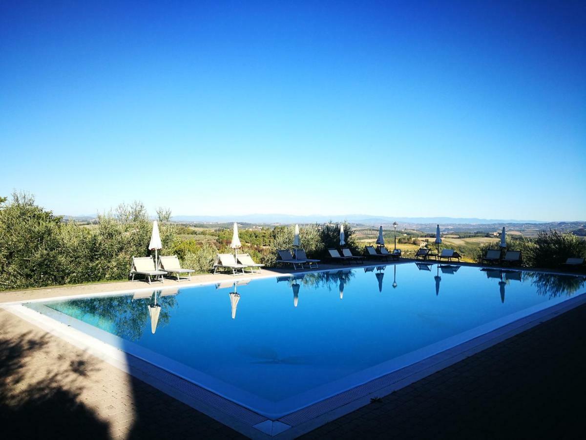 Castello Di Fulignano Soarzio Panoramic Apartment San Gimignano Exterior photo