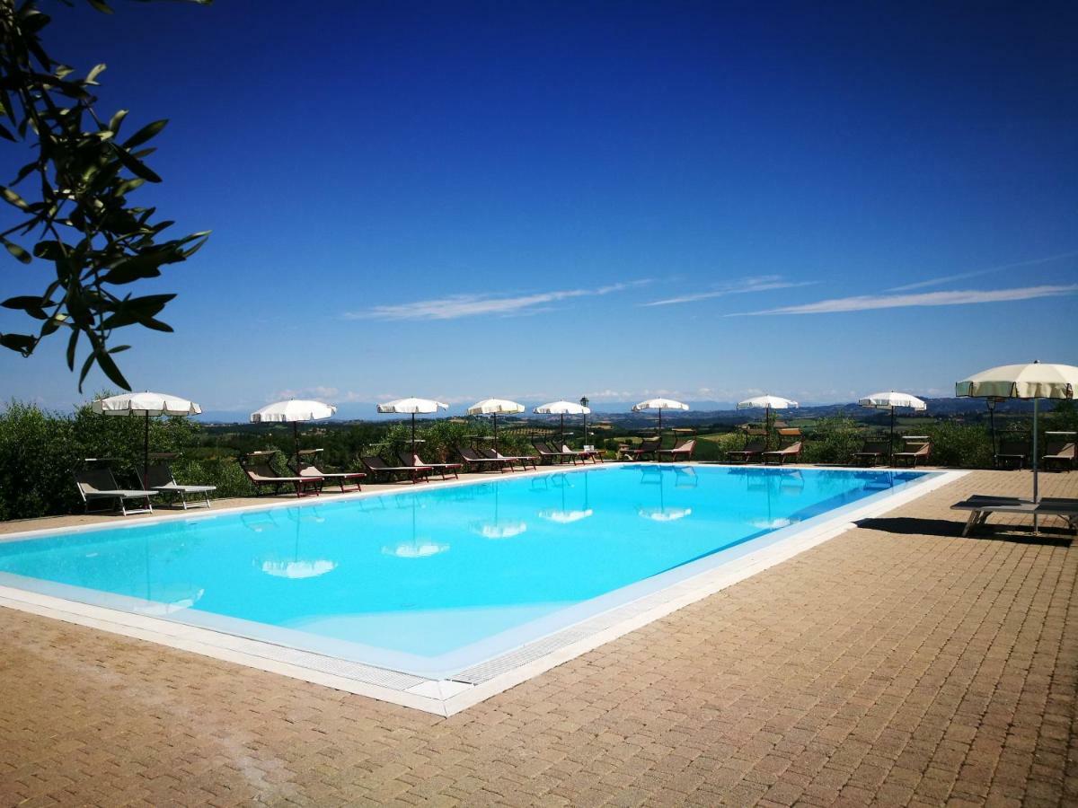 Castello Di Fulignano Soarzio Panoramic Apartment San Gimignano Exterior photo
